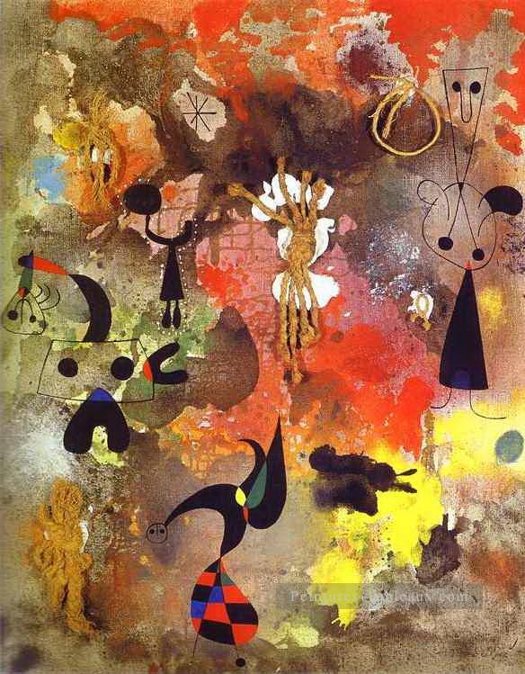 Peinture 1950 Joan Miro Peintures à l'huile